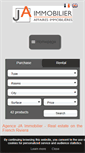 Mobile Screenshot of jaimmobilier.com